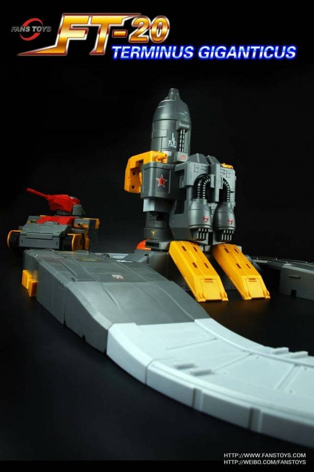 Fans Toys FT-20 Terminus Giganticus Aegis Sentinel Action Figure Set (Parts A & B) - Transformers-Style Collectible Robot Toy for Display & Battle Scenes