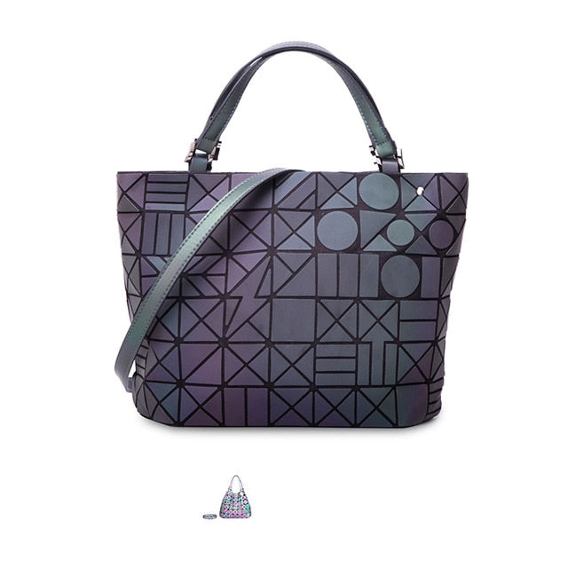 Luminous Geometric Handbags for Women - Trendy Crossbody Bags & Evening Clutches for Parties, Date Nights & Special Occasions