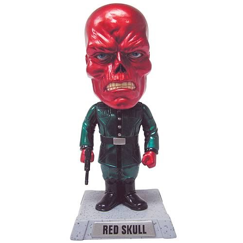 Funko Pop Marvel Red Skull Wacky Wobbler Bobblehead - Collectible Figure for Marvel Fans, Home & Office Decor, Gift for Comic Lovers