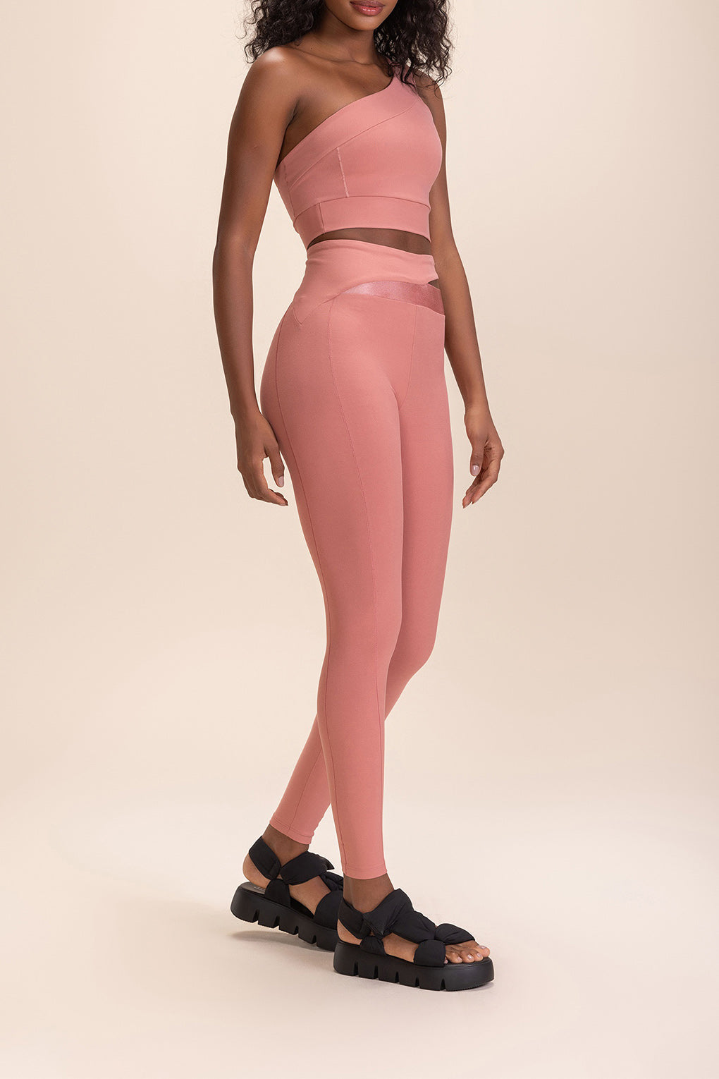 High Waist Strap Leggings for Women - 455230 - Yoga, Workout & Casual Wear
