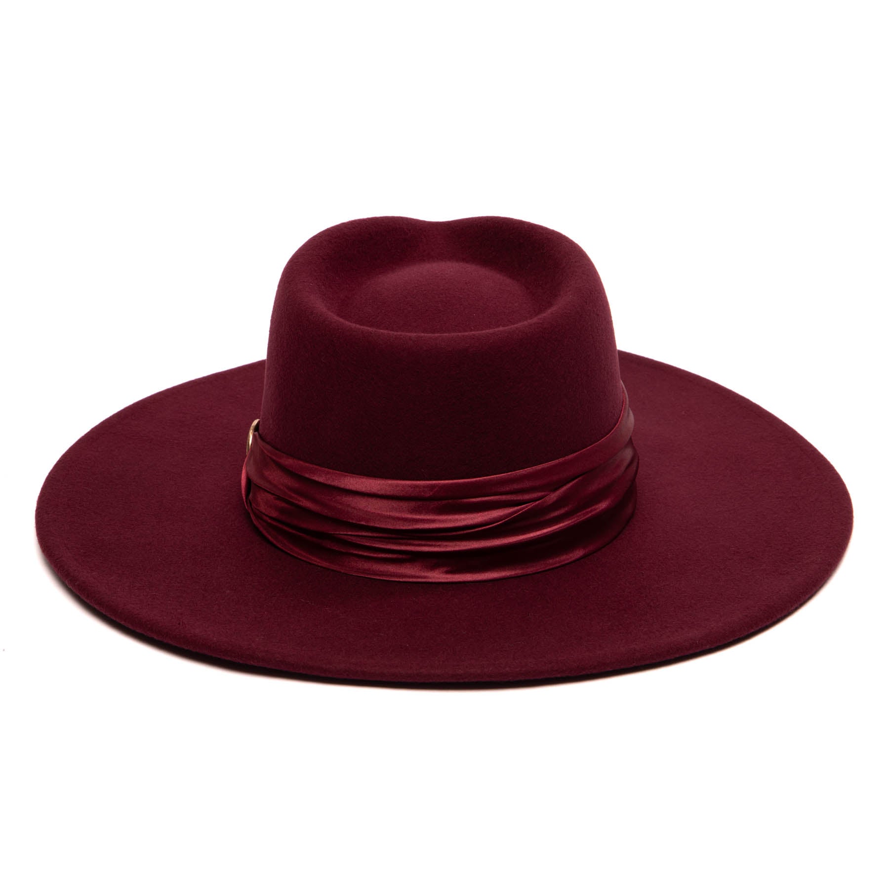 Trina Turk Josie Fedora Hat for Women - Stylish Wide Brim Sun Hat for Outdoor, Beach, and Summer Fashion