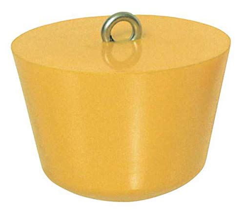 PIG Drain Plug - Heavy Duty Yellow Oil Drain Plug for Automotive, Marine & Industrial Use - Durable & Leak-Proof