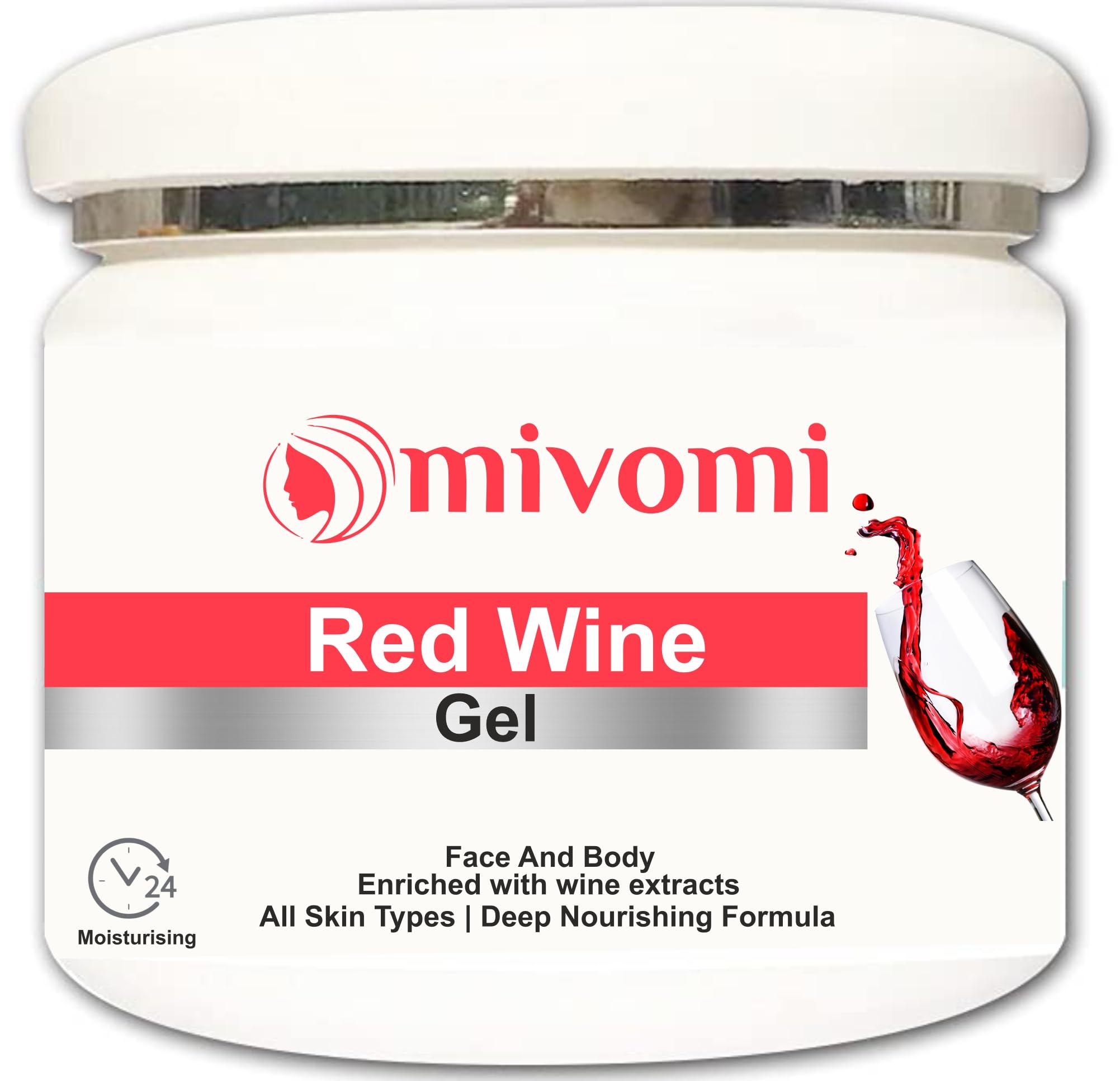 MIVOMI Red Wine Stain Remover Gel - 250ml for Clothes, Carpets & Fabrics | Fast-Acting Wine Stain Cleaner for Home & Party Use
