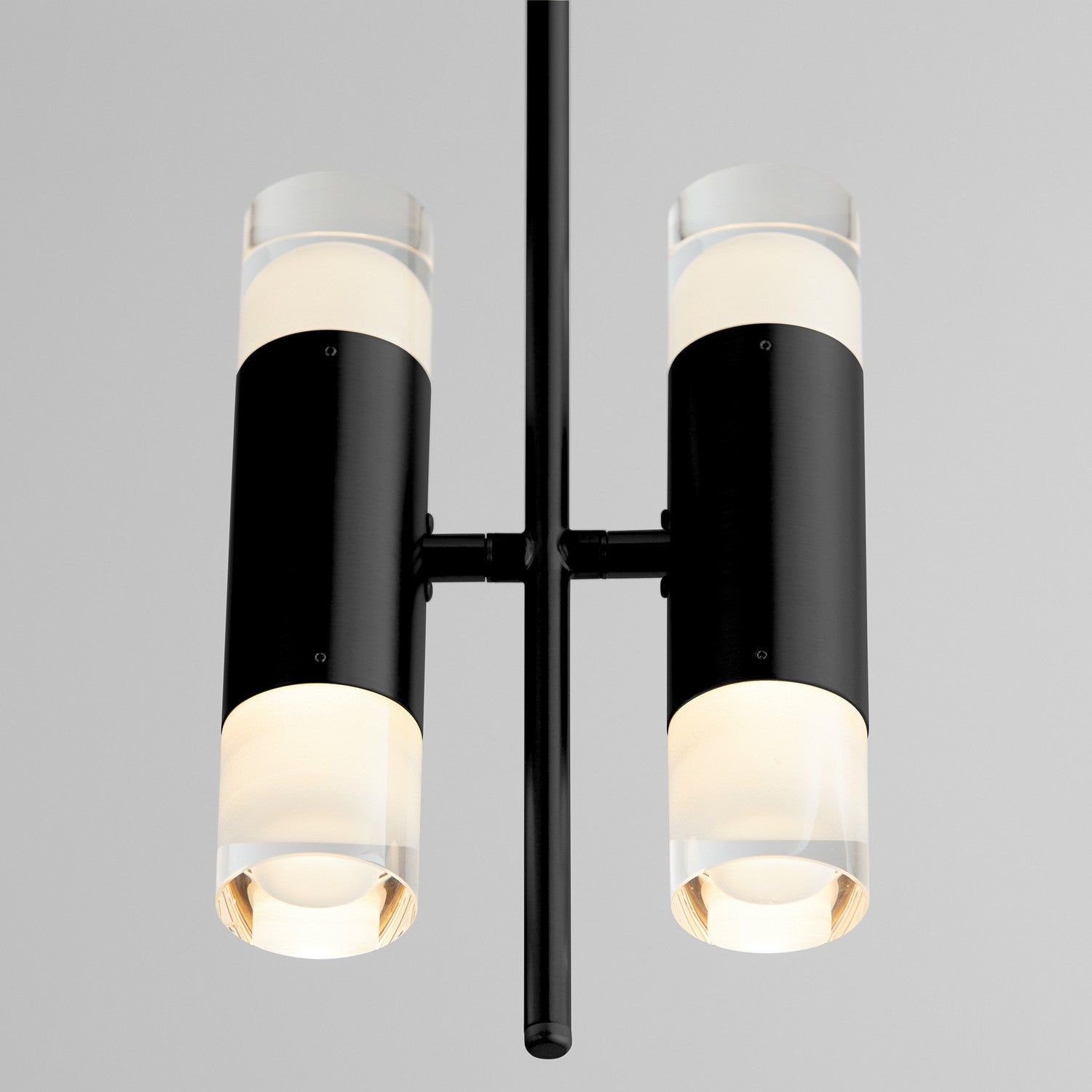 Modern Black Oxygen Alarum 3 6094 15 4 Light CCT Pendant Light - Adjustable Brightness for Kitchen Island, Dining Room & Bedroom Lighting