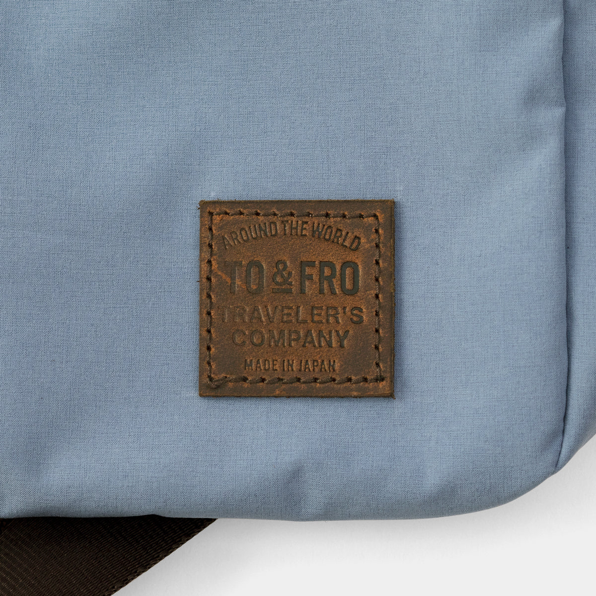 TRAVELER'S COMPANY Traveler's Factory x TO&FRO Blue Gray Backpack - Stylish & Durable for Travel, Work & Daily Commute