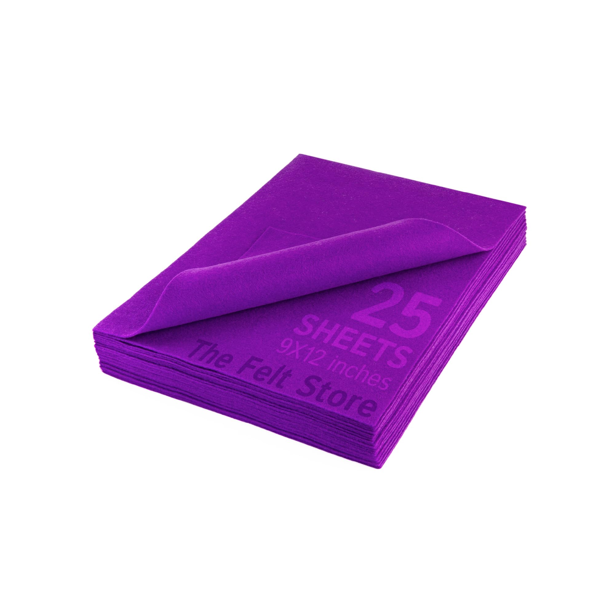 The Felt Store 25-Piece Craft Felt Sheets - 9