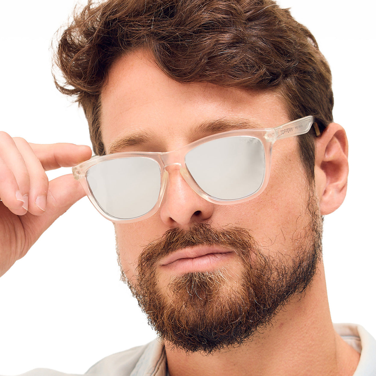 Rise Up Revo® Mirrored Silver Sunglasses - Polarized UV Protection Aviator Style for Men & Women - Perfect for Driving, Outdoor Sports & Fashion Accessories