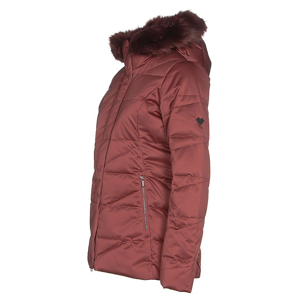 Obermeyer Women's Bombshell Down Parka - Copper Beach - Size 8 Regular - Warm Winter Coat for Outdoor Activities & Cold Weather