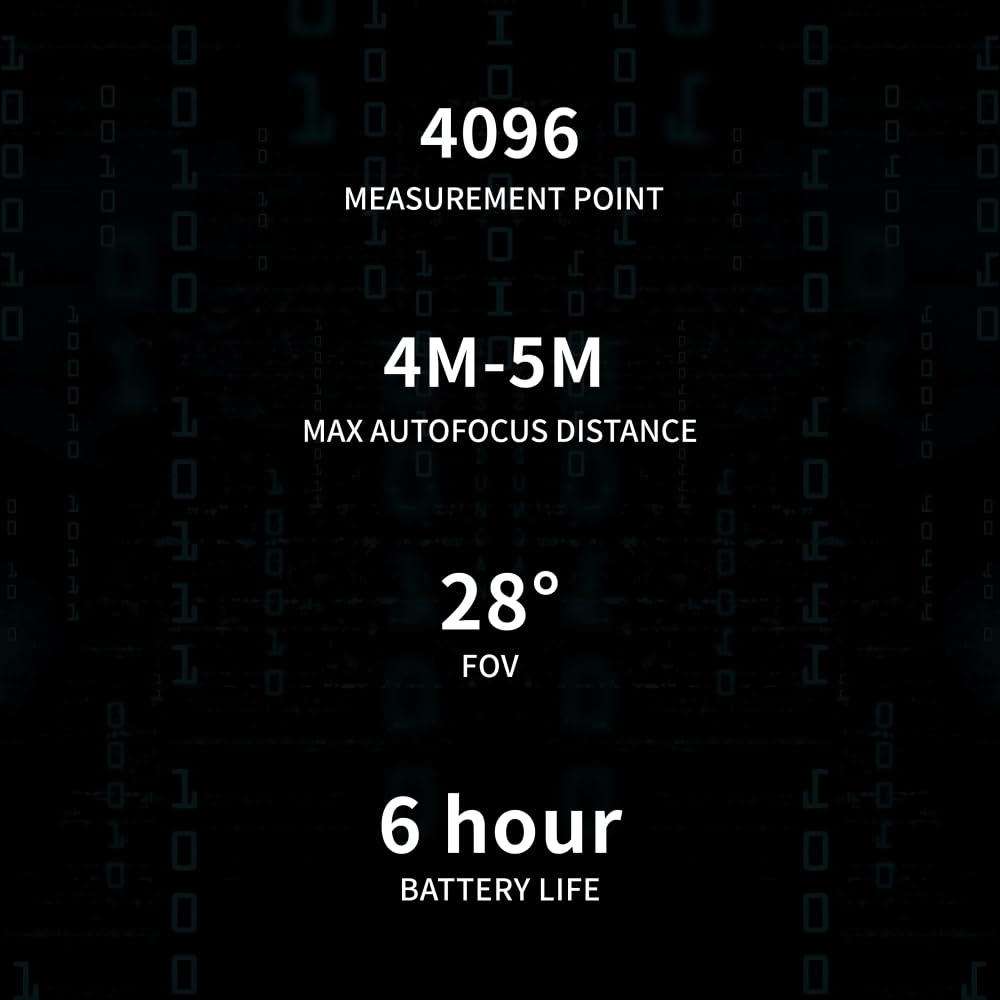 PDMOVIE Live AIR 3 Smart PD-BTMP-S LiDAR Autofocus Motor for Manual & DSLR Lenses - Focus Limit & Depth of Field Scale - Perfect for Photography, Videography & Live Streaming