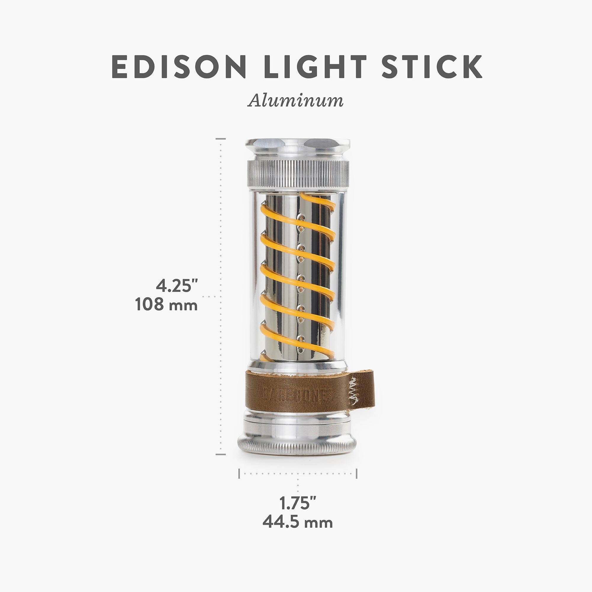 Edison Light Stick - LED Glow Stick for Parties, Raves, Concerts & Night Events - Bright & Durable Light Up Sticks for Dance, Halloween & Festivals