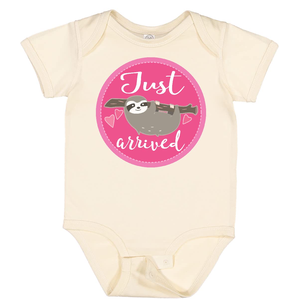 Inktastic Baby Sloth Cute Animal Print Baby Bodysuit - Soft Cotton Onesie for Newborns & Infants - Perfect for Playtime, Photo Shoots & Everyday Wear