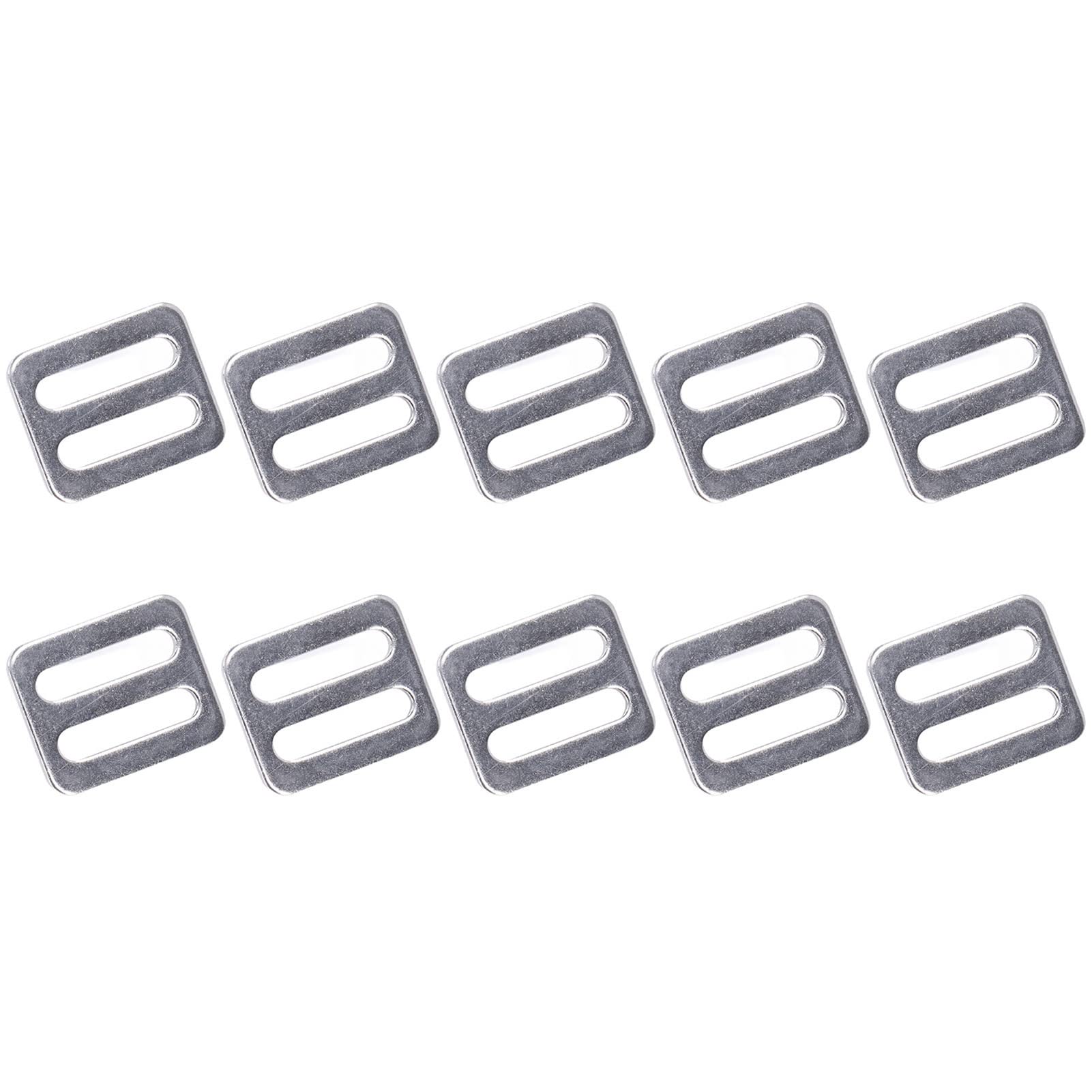 10Pcs Adjustable Stainless Steel 316 Buckle Fasteners - Heavy Duty Backpack Straps, Diving Gear & Luggage Accessories - Perfect for Outdoor Adventures, Travel & Water Sports