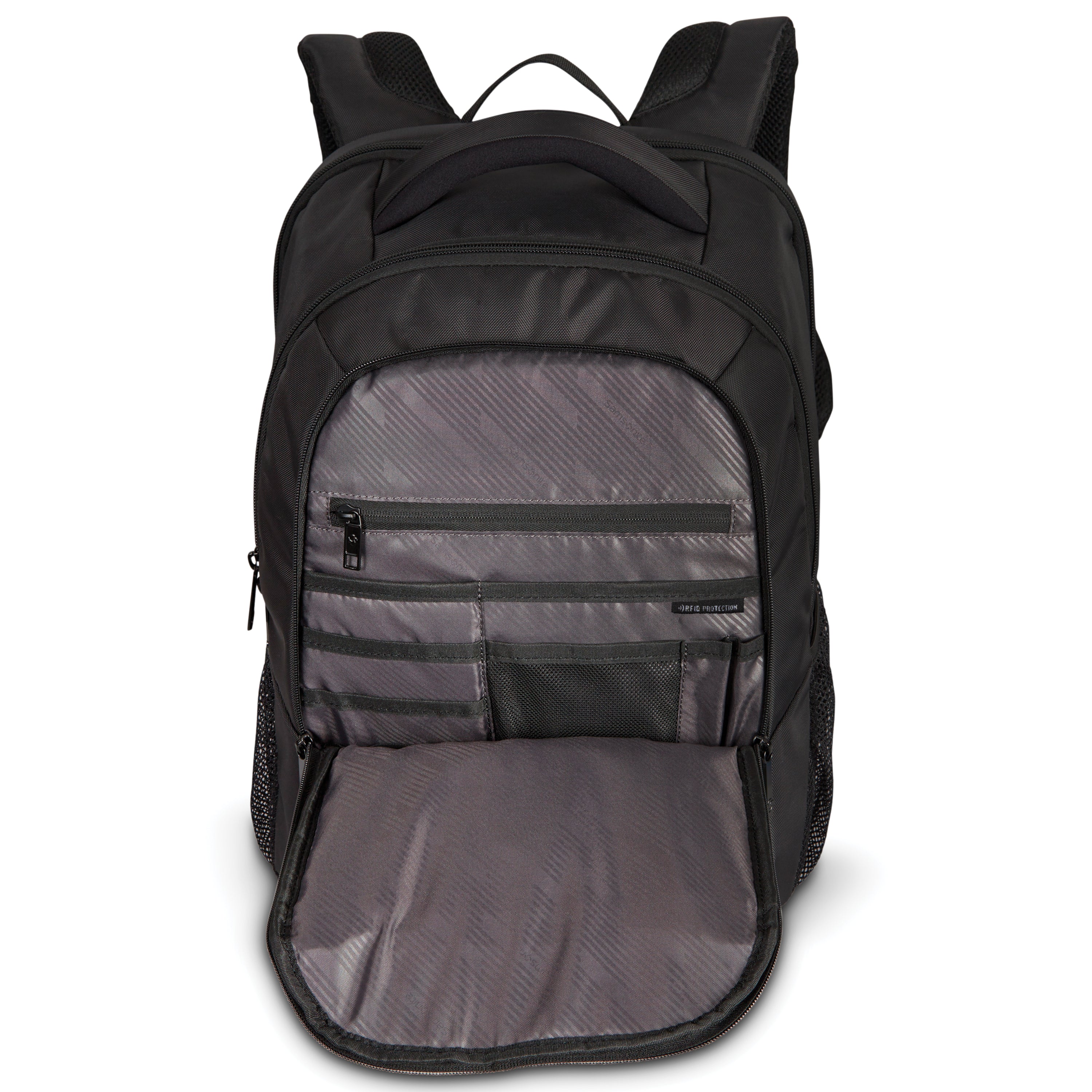 Samsonite Classic NXT Standard Backpack - Durable Laptop Backpack for Work & Travel - Water-Resistant Business Backpack with USB Charging Port | Perfect for Commuting, College & Business Trips
