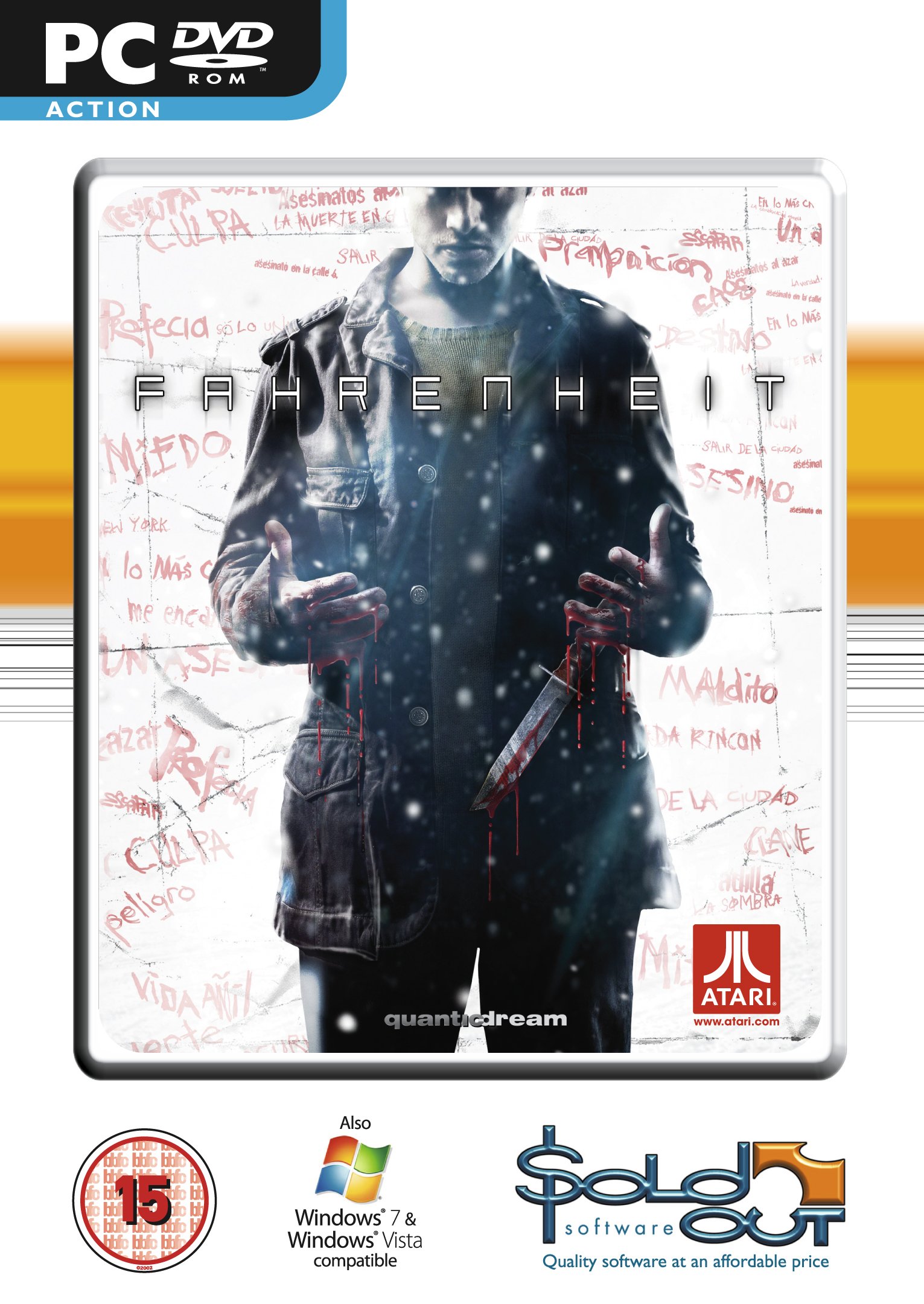 Fahrenheit PC Game (UK Version) - Thrilling Mystery Adventure for Windows - Perfect for Fans of Interactive Storytelling & Detective Games