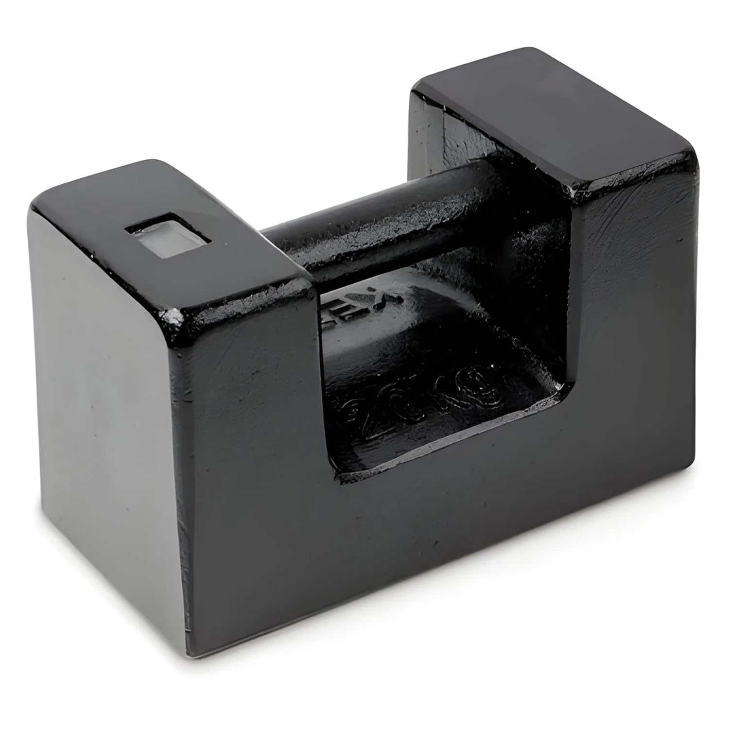 356-88 Cast Iron Block Weight - Heavy Duty Painted Iron Weight for Fitness, Strength Training & Home Gym Workouts