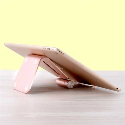 Bakeey™ ALT 4 Aluminum Alloy Adjustable Anti-Slip Desktop Stand - Universal Charging Holder for iPad, iPhone & Tablets - Perfect for Home Office, Bedside & Kitchen Use