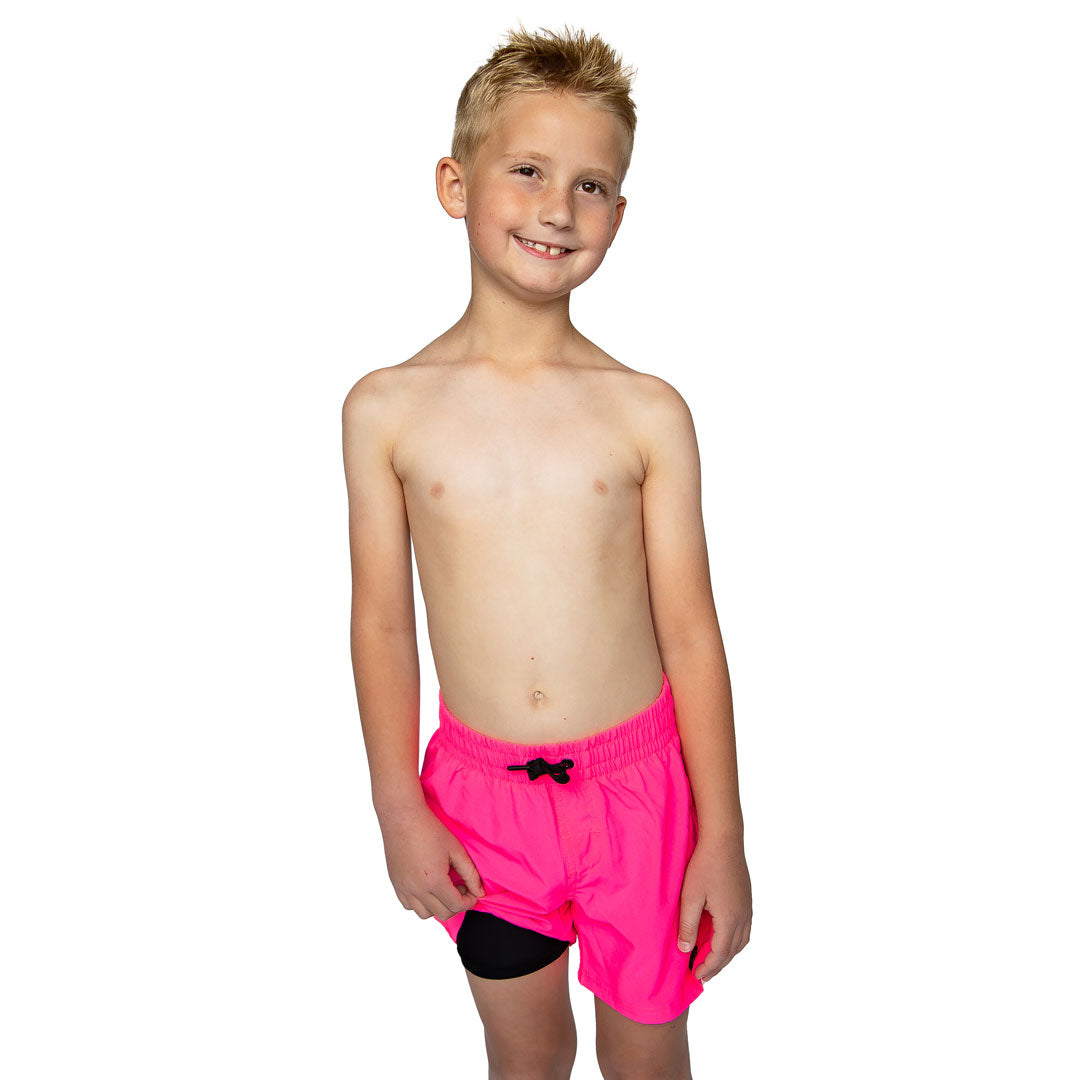 Boys' Reef Shorts - Quick-Dry Swim Trunks for Beach, Pool & Summer Outdoor Activities