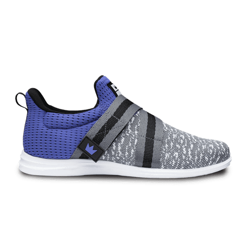 Brunswick Women's Versa Grey Purple Bowling Shoes - Lightweight & Comfortable for League Play & Casual Bowling