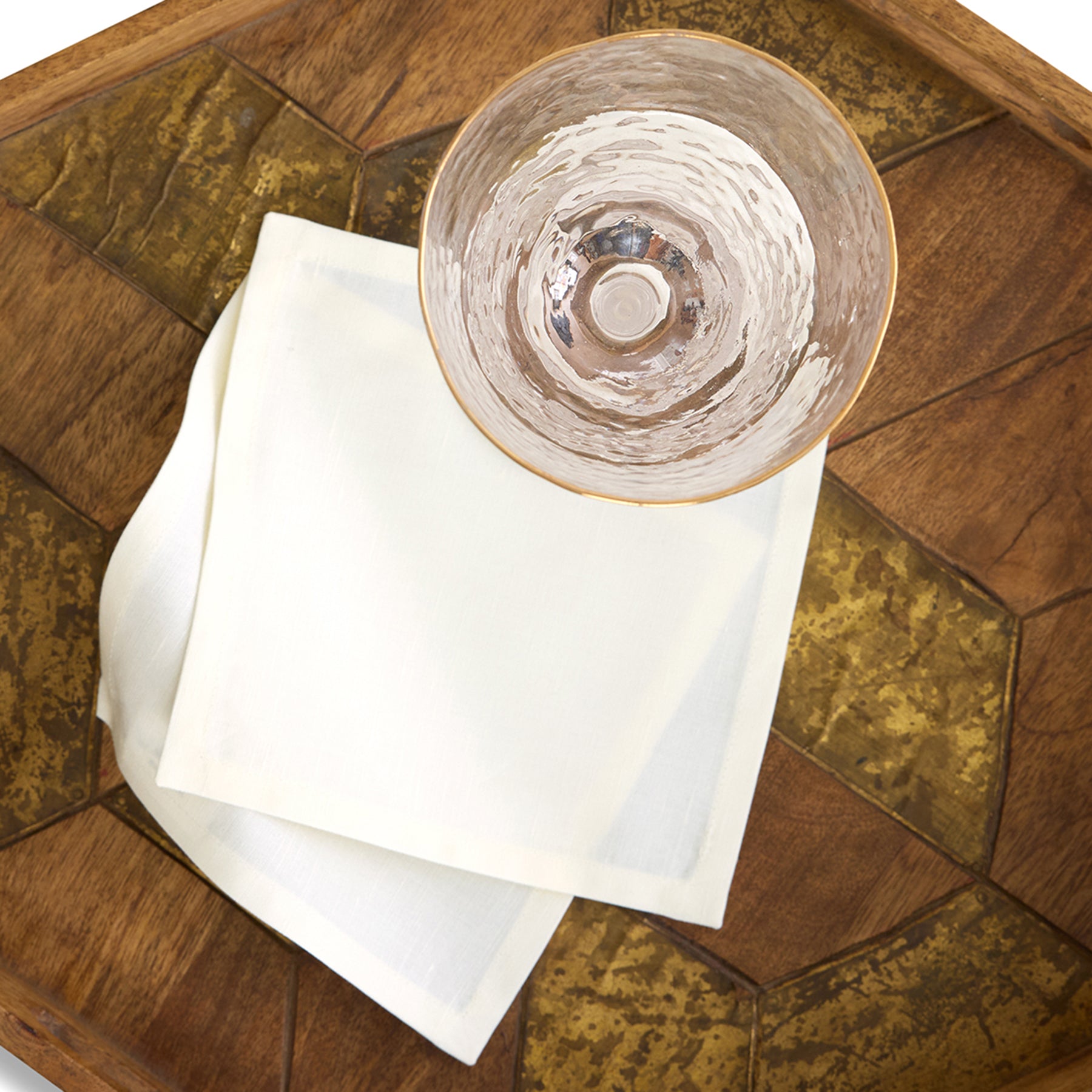 Premium Dru Cotton Linen Cocktail Napkins - 12-Pack Elegant Drink Coasters for Parties, Weddings & Home Bar Decor - Absorbent & Reusable Beverage Napkins for Wine, Cocktails & Coffee
