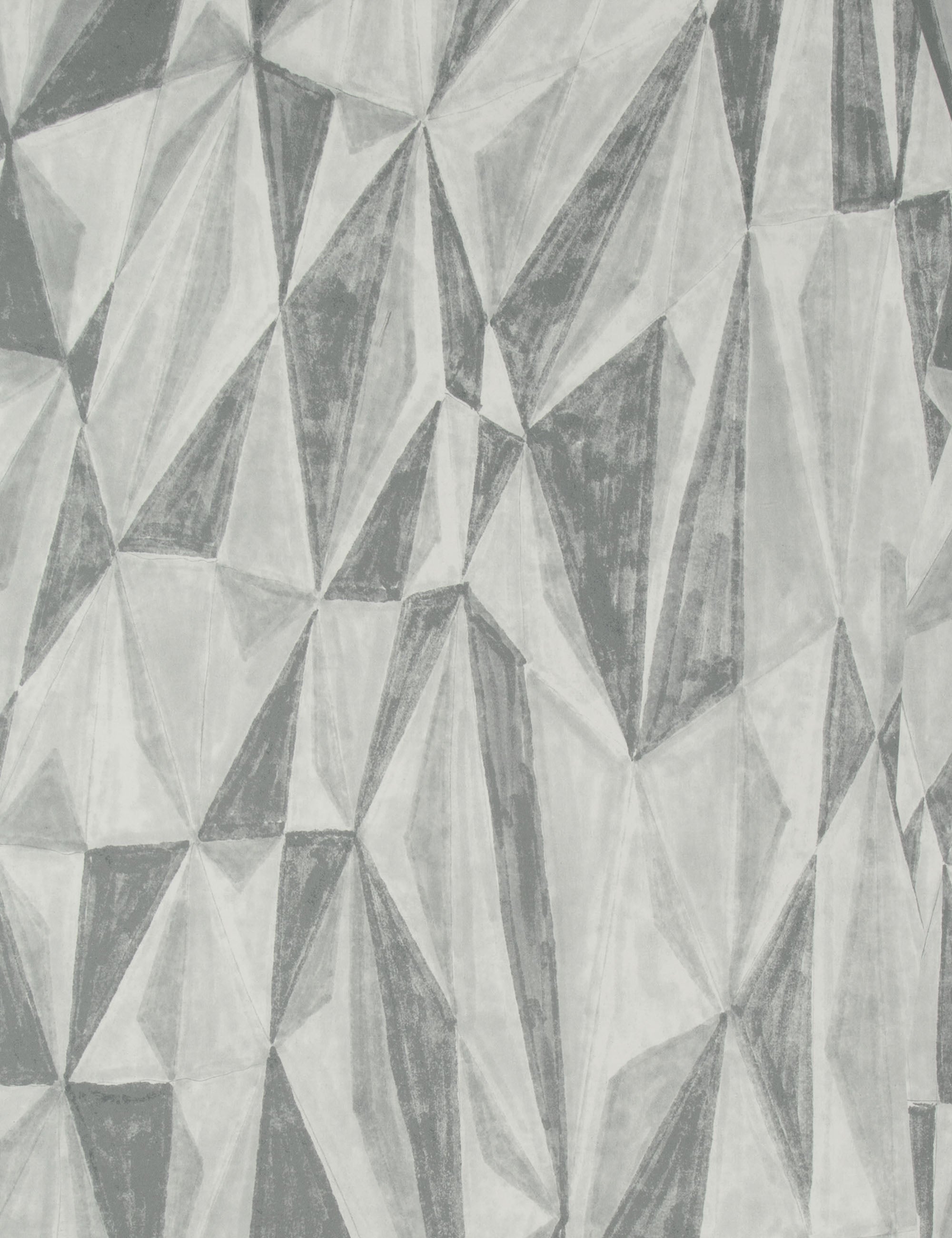 Kelly Wearstler Covet Wallpaper Swatch in Grey - Premium Peel & Stick Wallpaper Samples for Home Decor & Interior Design