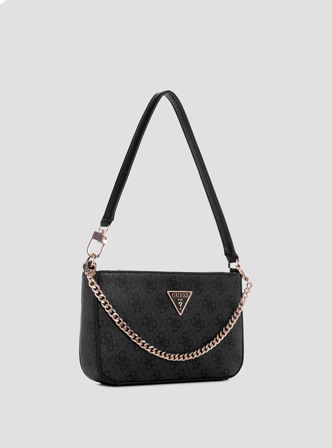 Noelle Mini Shoulder Bag - Black Leather Crossbody Purse for Women | Fashionable Logo Design | Perfect for Work, Travel & Everyday Use