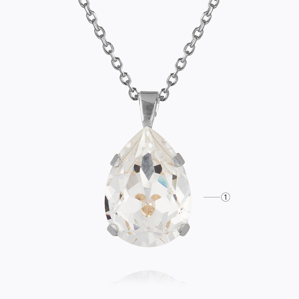 Elegant Classic Drop Necklace for Women - Choose Your Color (Gold, Silver, Rose Gold) | Perfect for Weddings, Parties & Everyday Wear