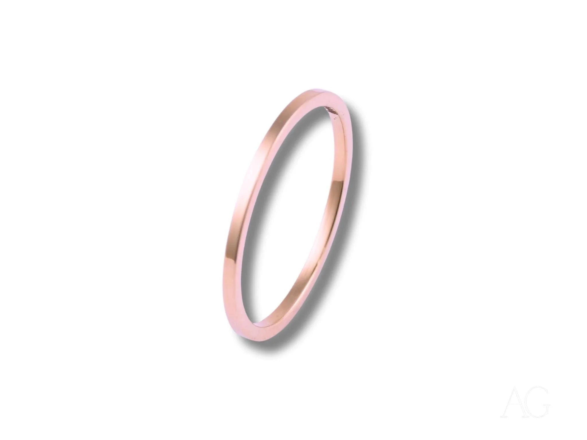 1mm Essence Linea Gold Ring – Dainty & Elegant Jewelry for Everyday Wear, Special Occasions & Gifts