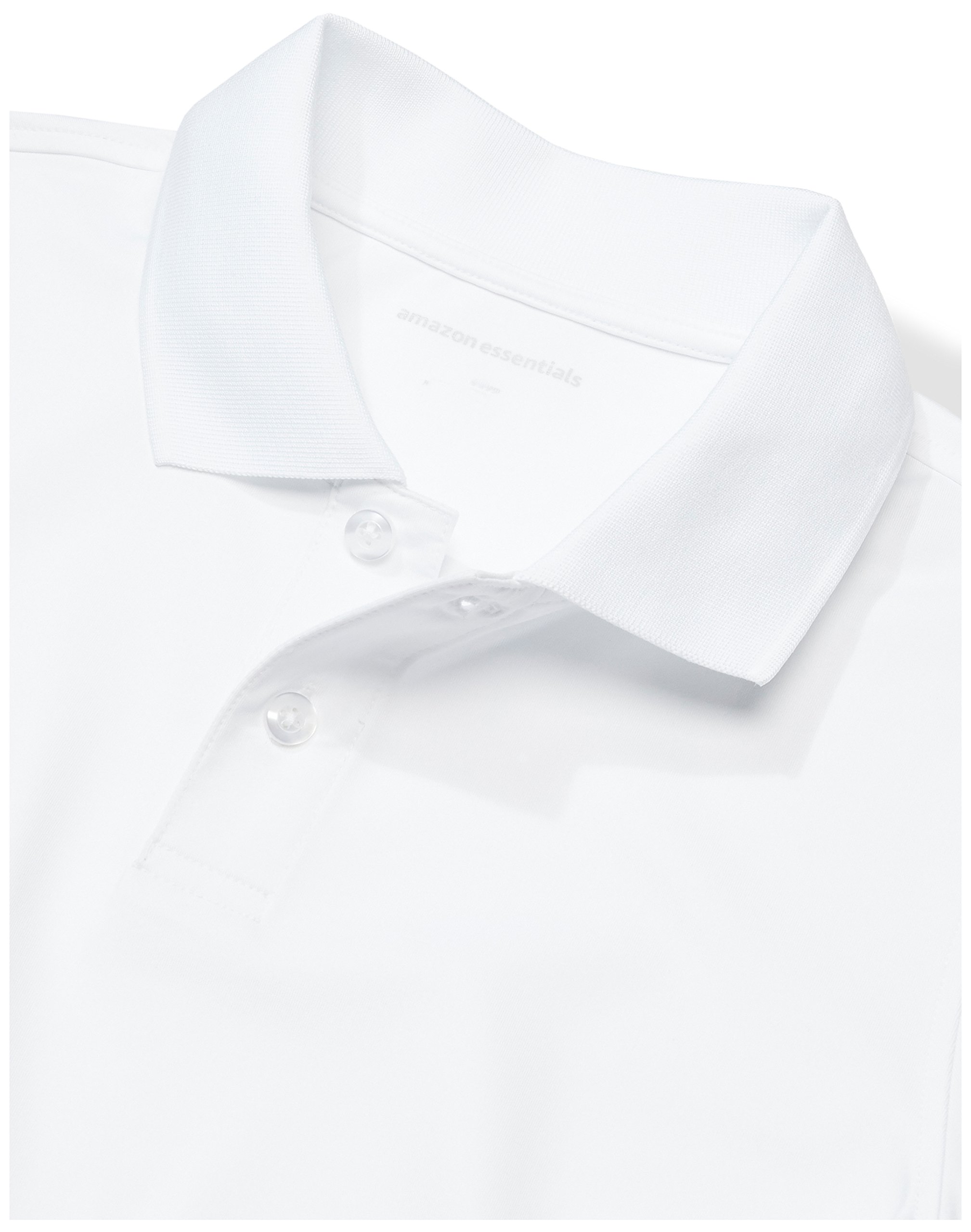 Amazon Essentials Boys & Toddlers' Active Performance Polo Shirts - 2 Pack, Breathable & Comfortable for Playtime, School & Outdoor Activities