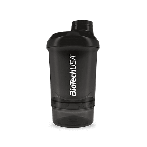 Biotech Wave+ Nano Shaker Bottle - Premium Protein Shaker with Mixing Ball for Gym, Workout & Fitness - Perfect for Protein Powder, Pre-Workout & Post-Workout Drinks