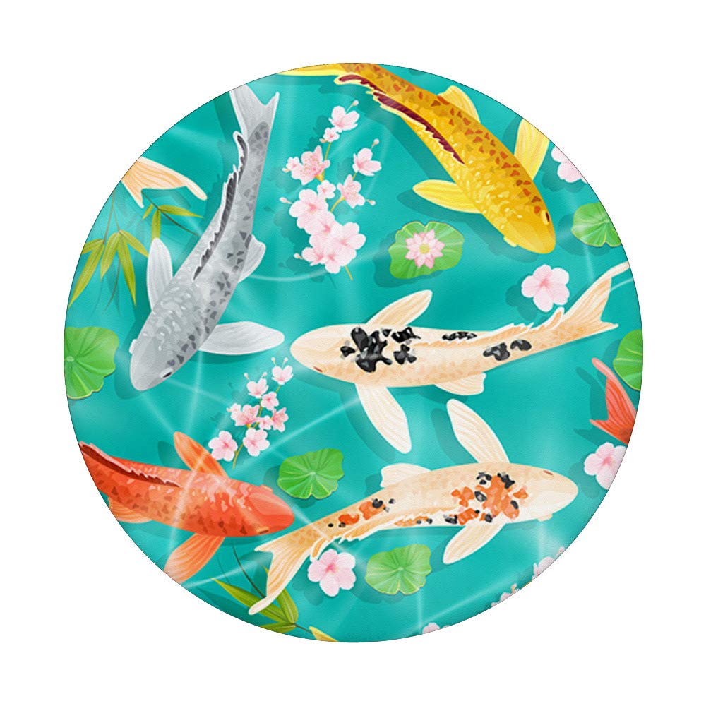 Japanese Cherry Blossom PopSockets PopGrip - Swappable Phone Grip for iPhone, Samsung & Tablets - Perfect for Travel, Work & Everyday Use