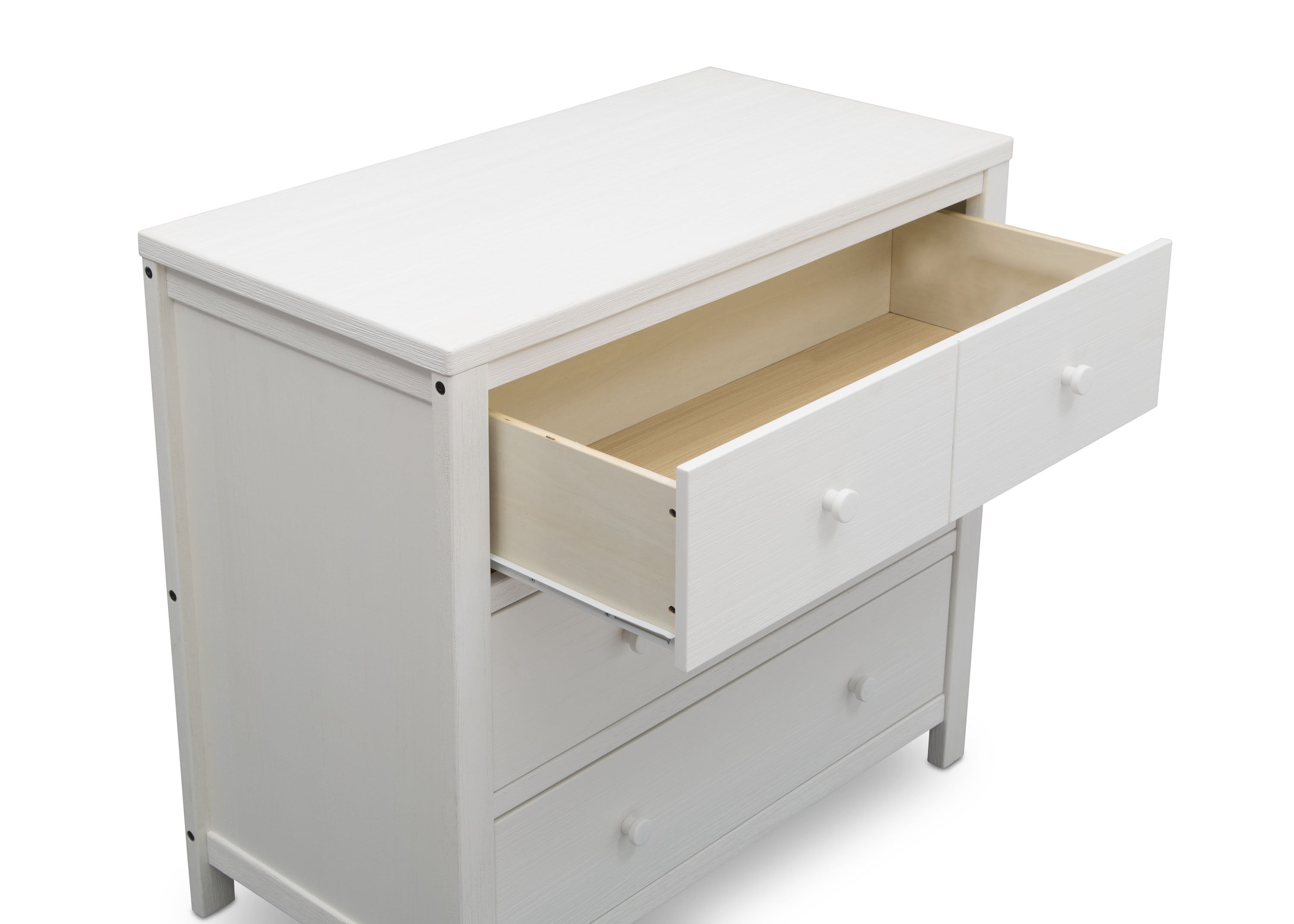 Cambridge 3-Drawer Wooden Dresser for Bedroom - Sturdy Storage Chest with Smooth Gliding Drawers | Perfect for Bedroom Organization, Guest Room, or Nursery Furniture
