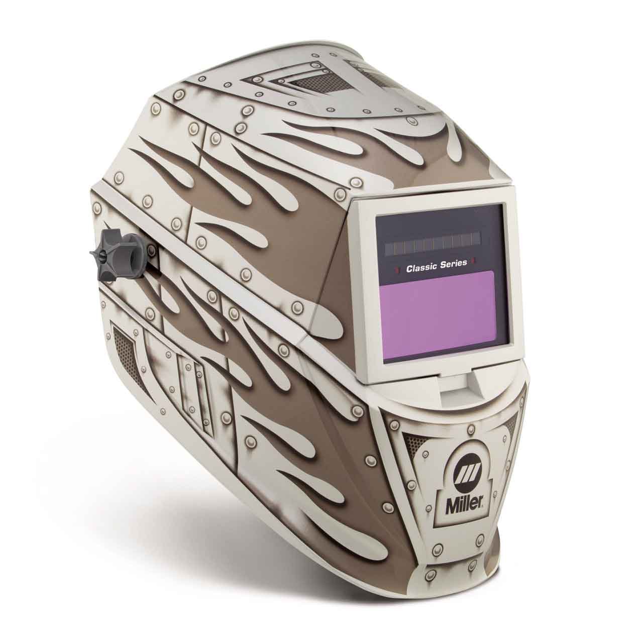 Miller Electric Auto Darkening Welding Helmet - Professional Metalworks Welding Mask with Adjustable Shade for Arc, TIG, MIG Welding - Perfect for DIY Projects, Construction & Metal Fabrication