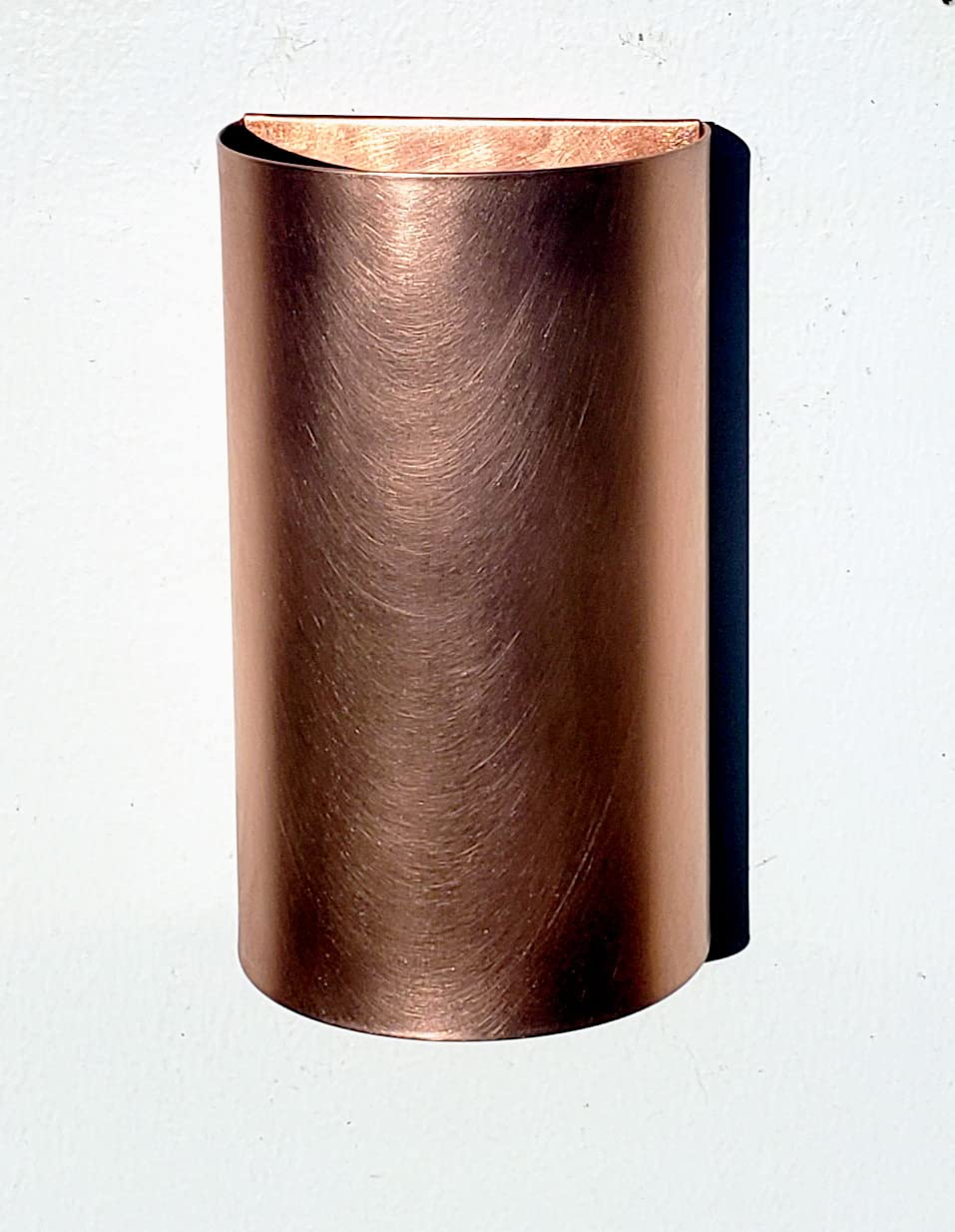 Vintage Burnished Copper Wall Sconce - 14