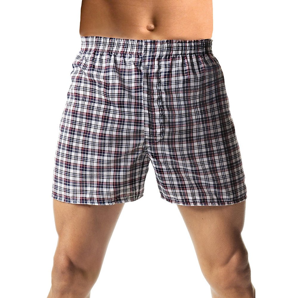 Hanes Men's Big & Tall Woven Boxer Briefs (3-Pack) - Soft Cotton Underwear for Everyday Comfort - Perfect for Work, Lounge & Travel