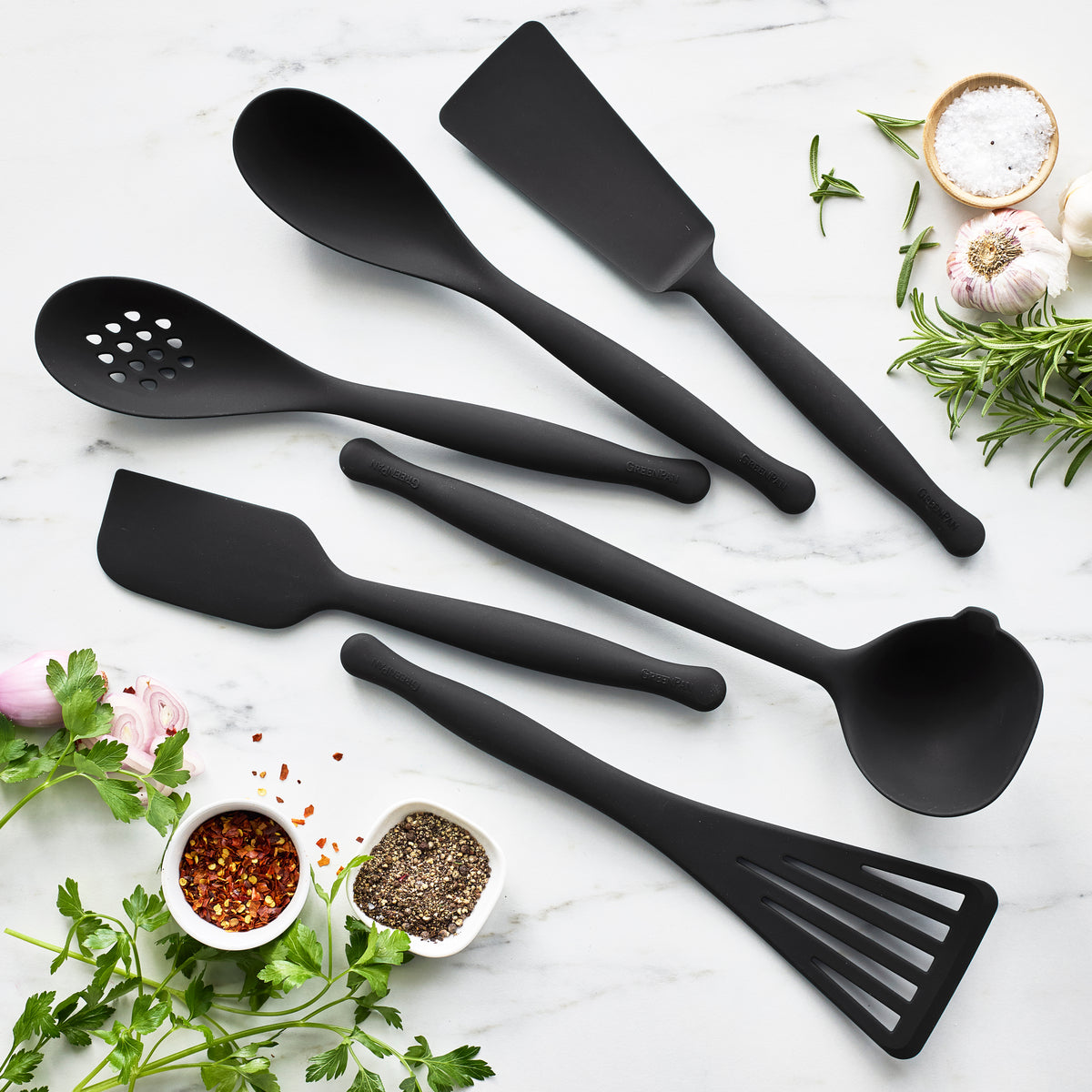 Premium Black Silicone Tasting Spoon - Heat Resistant & BPA Free - Perfect for Cooking, Baking, Wine Tasting & Food Sampling