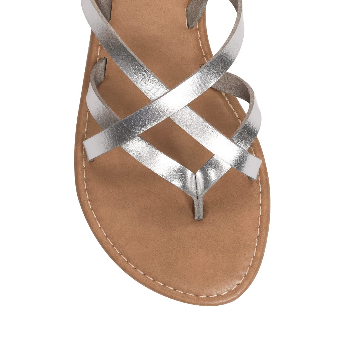Women's Gladiator Flat Sandals - Strappy Fisherman Sandals with Ankle Strap | Comfortable Summer Casual Shoes for Beach, Walking & Outdoor Activities