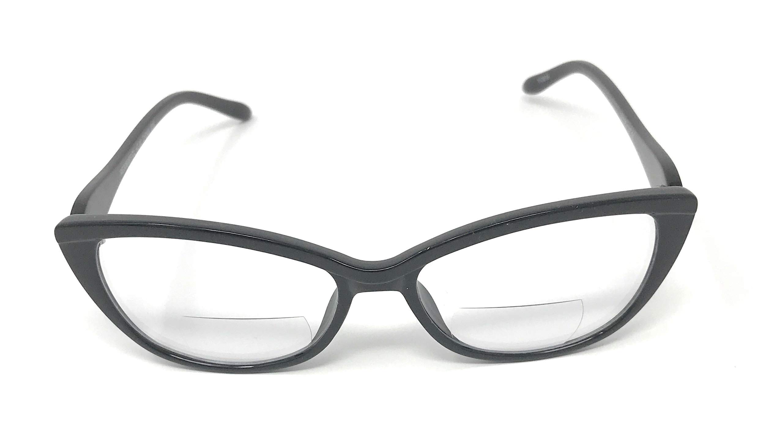 Clear Lens Bifocal Reading Glasses for Men & Women - Lightweight Comfortable Eyewear for Reading, Computer Work & Daily Use