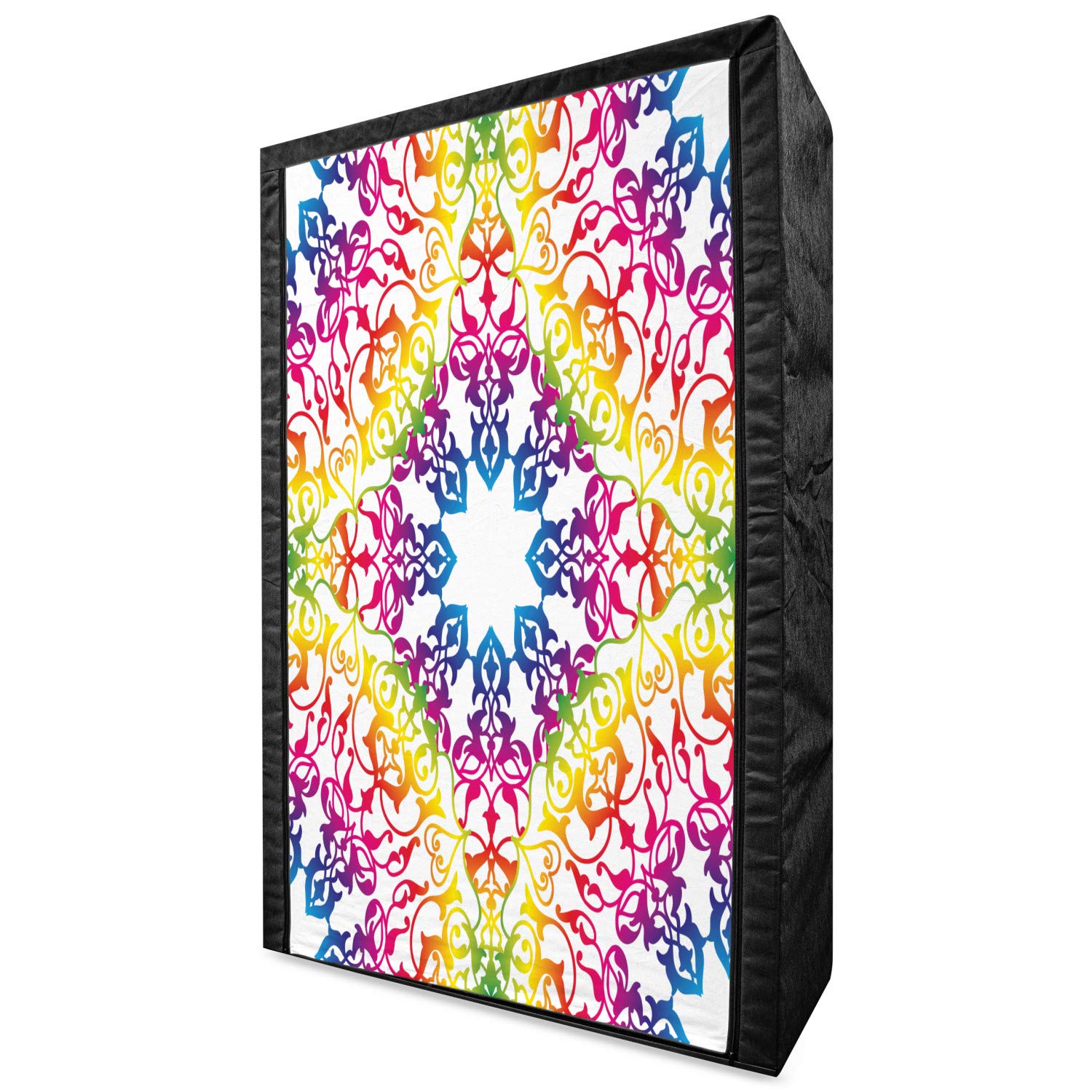 Ambesonne Ethnic Portable Fabric Wardrobe - 42.5
