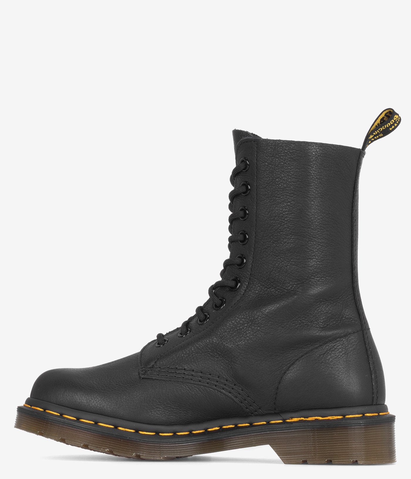 Dr. Martens 1490 Virginia Leather Mid Calf Boots for Women - Stylish & Durable Ankle Boots for Everyday Wear, Work & Outdoor Adventures