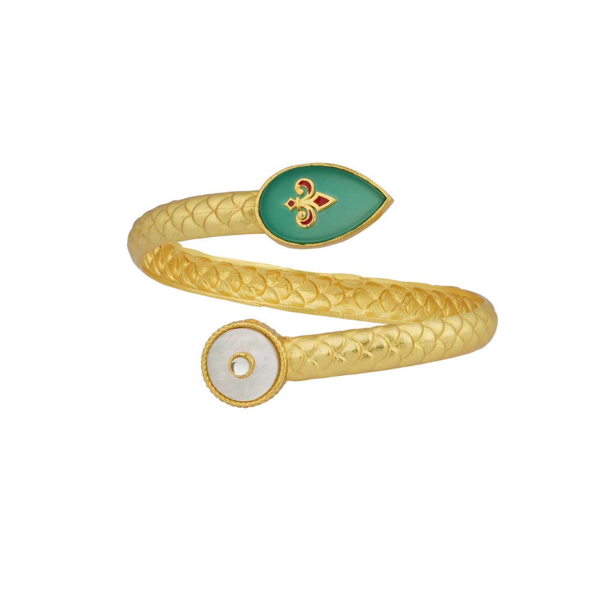 Vintage Green Onyx Cuff Bracelet for Women - Handmade Boho Jewelry - Perfect for Weddings, Parties & Everyday Wear