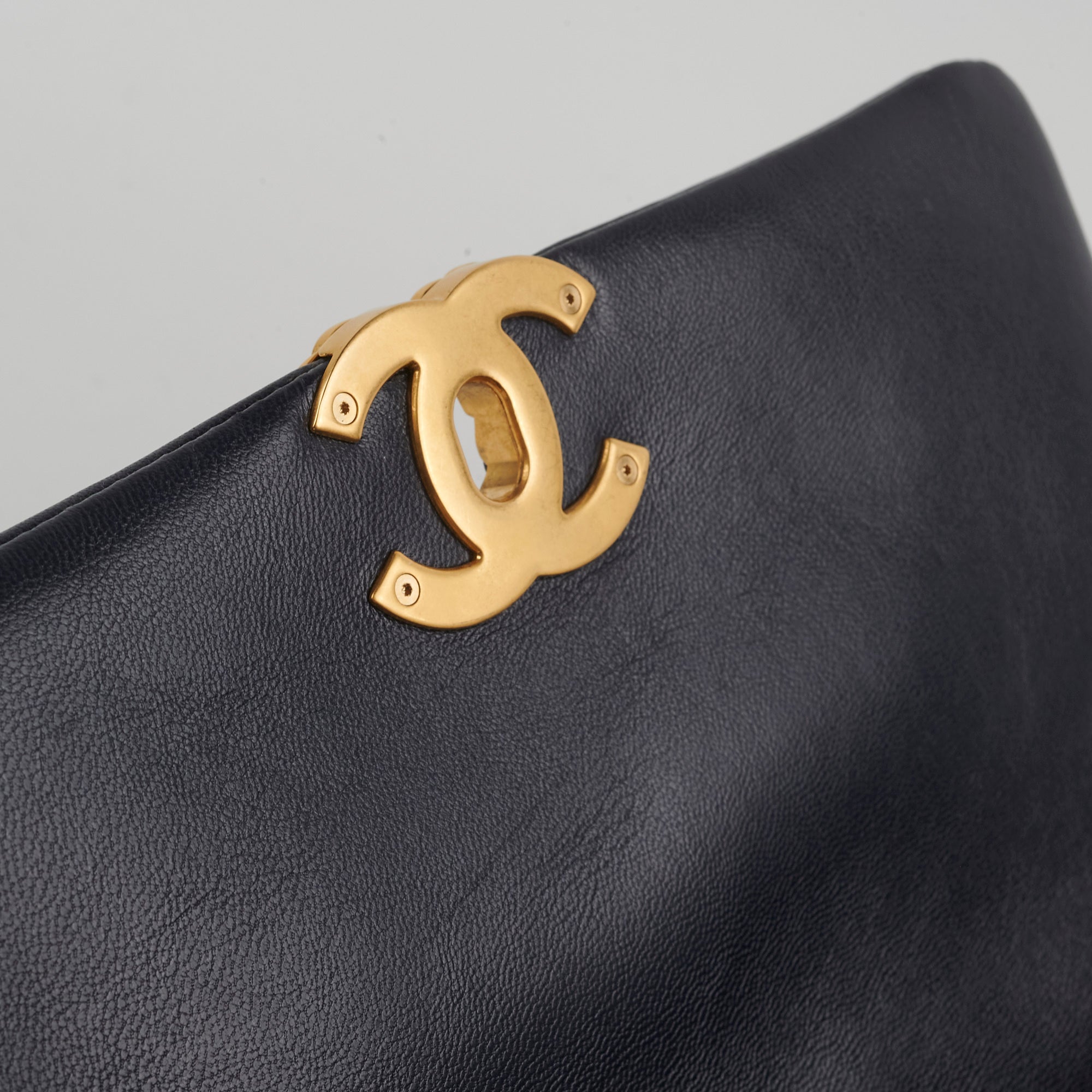 Chanel Small 19 Navy Blue Leather Shoulder Bag - Luxury Designer Handbag for Women | Perfect for Work, Travel & Evening Events