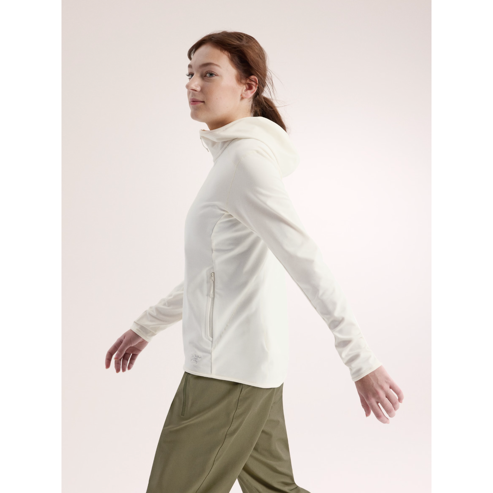 Arc'teryx Women's Kyanite LT Hoody - Lightweight Fleece Jacket for Hiking & Outdoor Activities | Water-Resistant & Breathable Mid Layer for Cold Weather