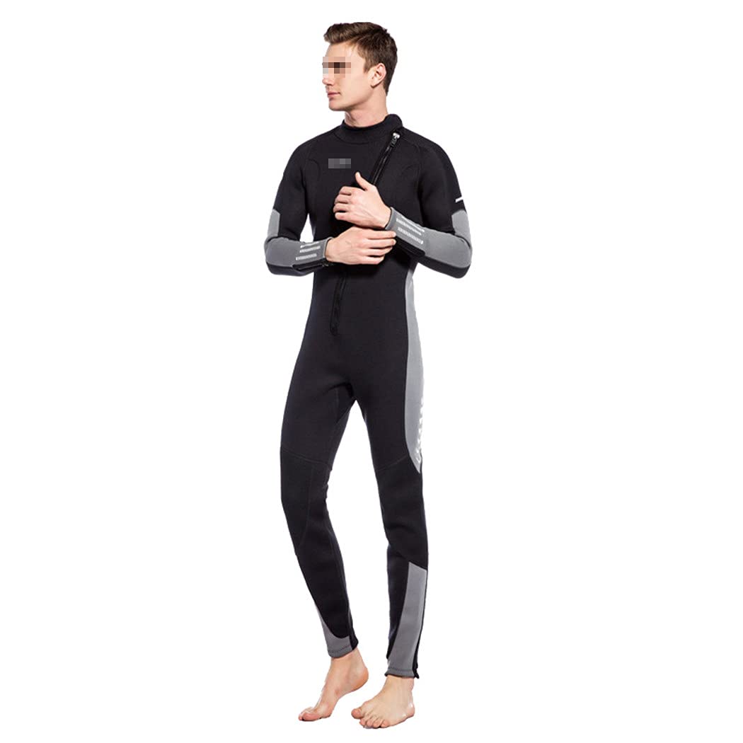 3mm Neoprene Wetsuit for Men & Women - Scuba Diving, Spearfishing, Snorkeling & Surfing Thermal Swimsuit - Full Body One Piece Set for Cold Water Activities