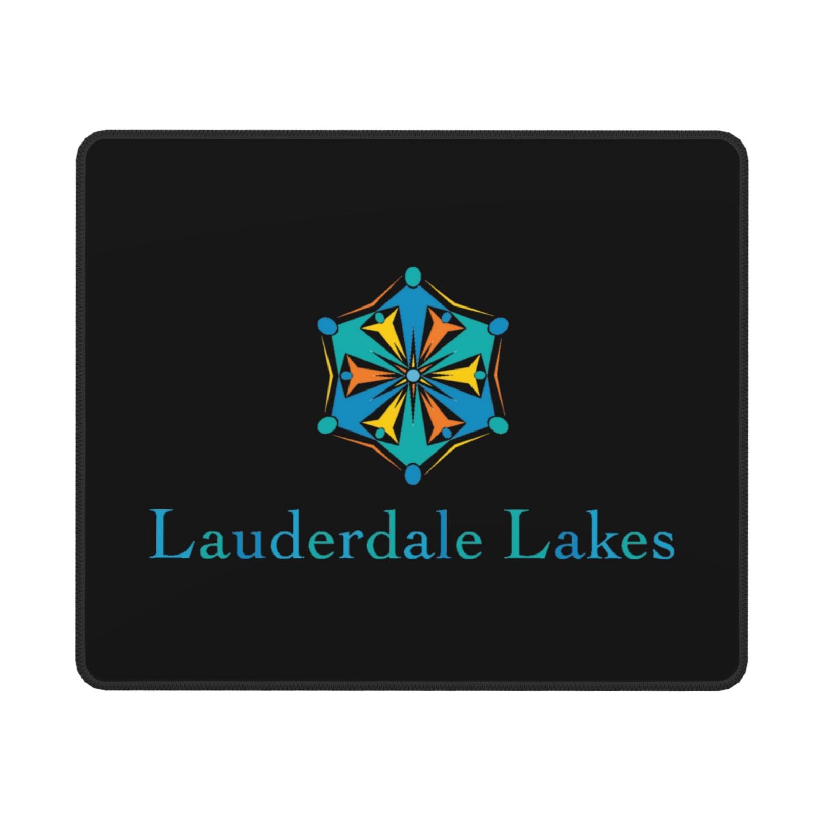 SIYTUAU Florida Lauderdale Lakes Seal Mouse Pad - 10x12 Inch Waterproof Non-Slip Rubber Office & Gaming Mousepad for Laptop & Computer - Perfect for Work, Gaming & Home Office Use