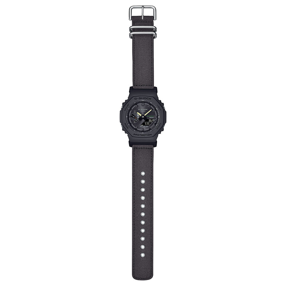 Casio G-Shock GAB2100CT-1A5 Analog-Digital Black Watch for Men - Durable Outdoor & Military Style Timepiece - Perfect for Hiking, Running, and Adventure Activities