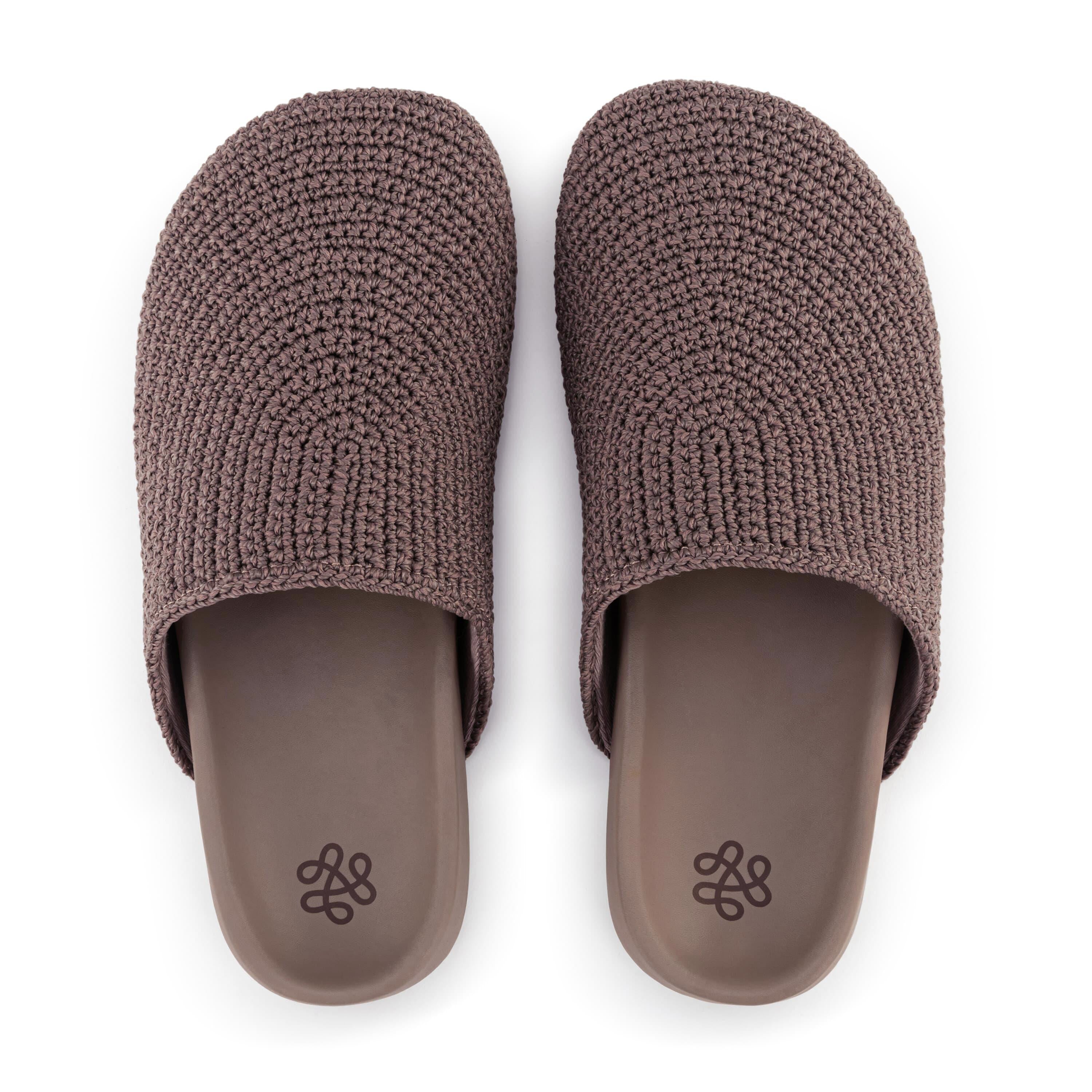 Bolinas Crochet Clogs for Women - Comfortable Handmade Summer Slide Sandals with Arch Support - Perfect for Beach, Pool, and Casual Outings