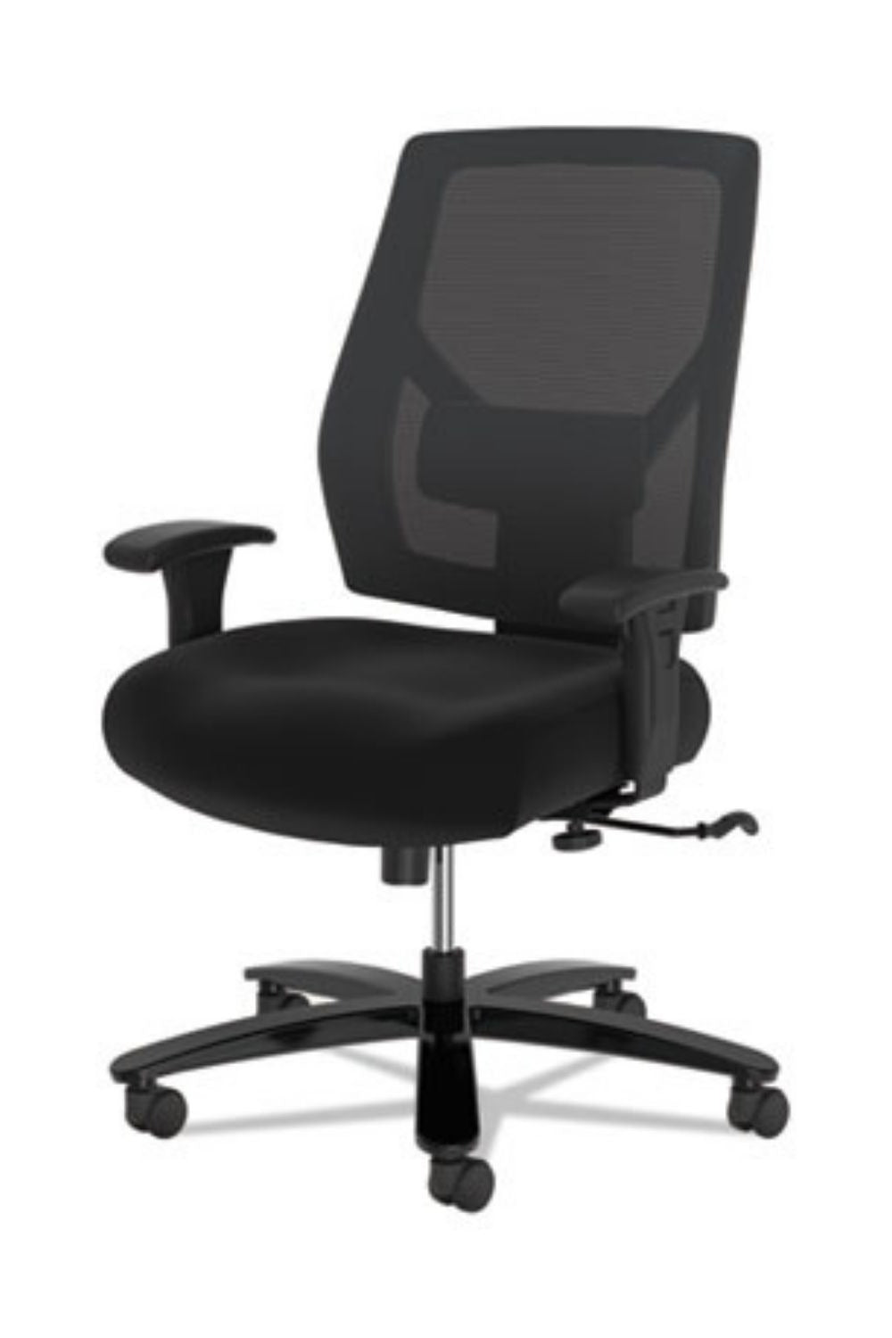 HON Big and Tall Office Chair for Heavy People 450 lb Capacity - High Back Ergonomic Mesh Chair with Adjustable Arms & Lumbar Support - Perfect for Home Office, Gaming & Workspaces