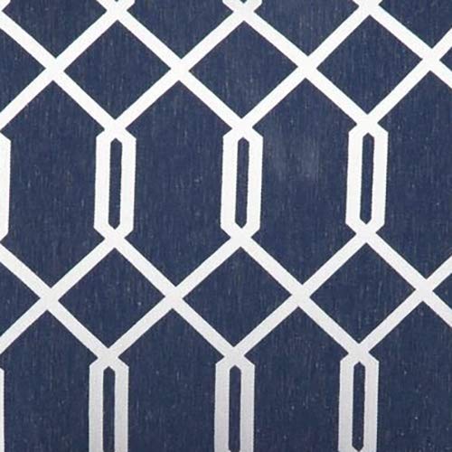 Navy Blue Lattice