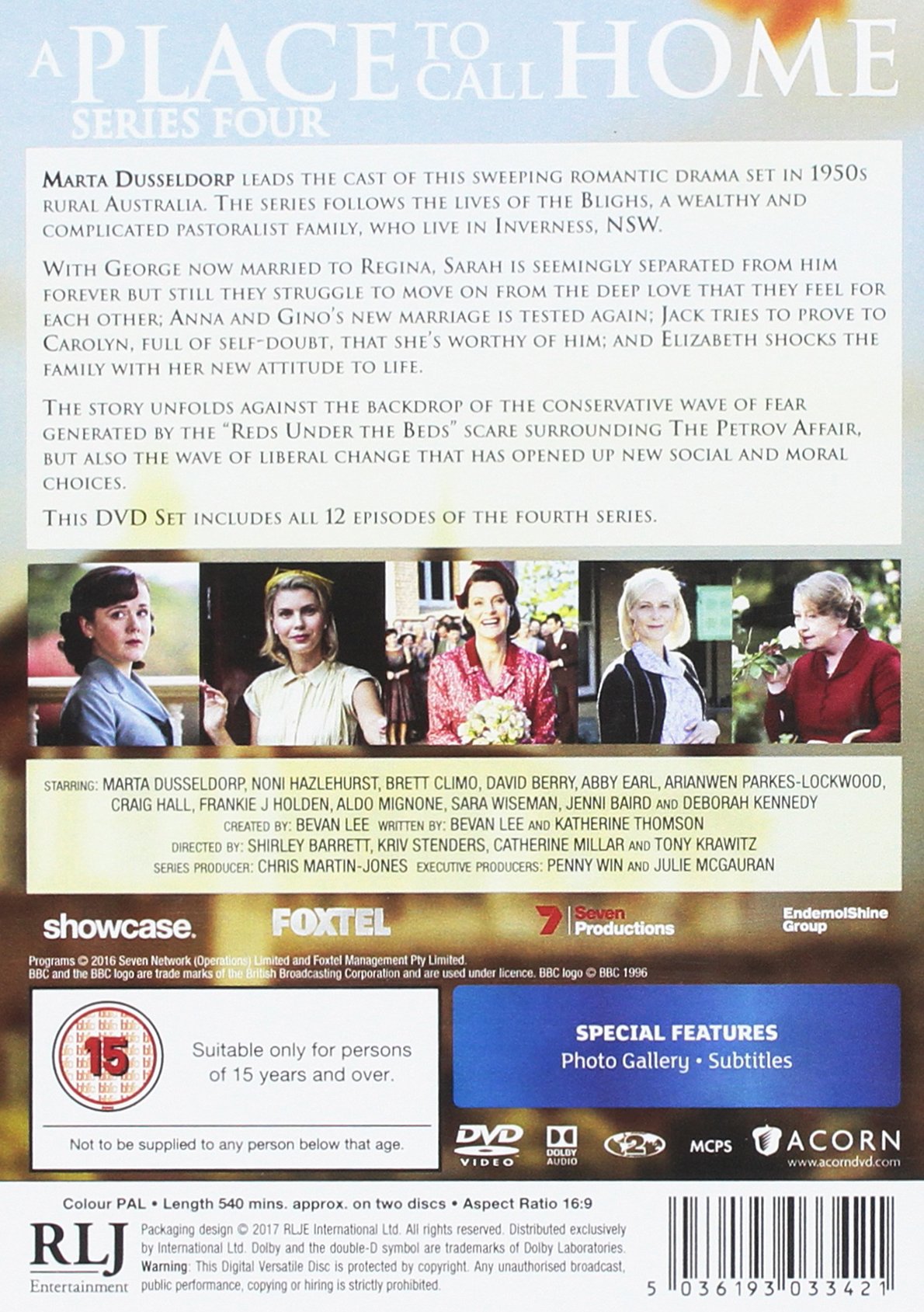 A Place to Call Home - Season 4 DVD | Complete Drama Series | Perfect for Family Movie Nights & TV Show Collectors