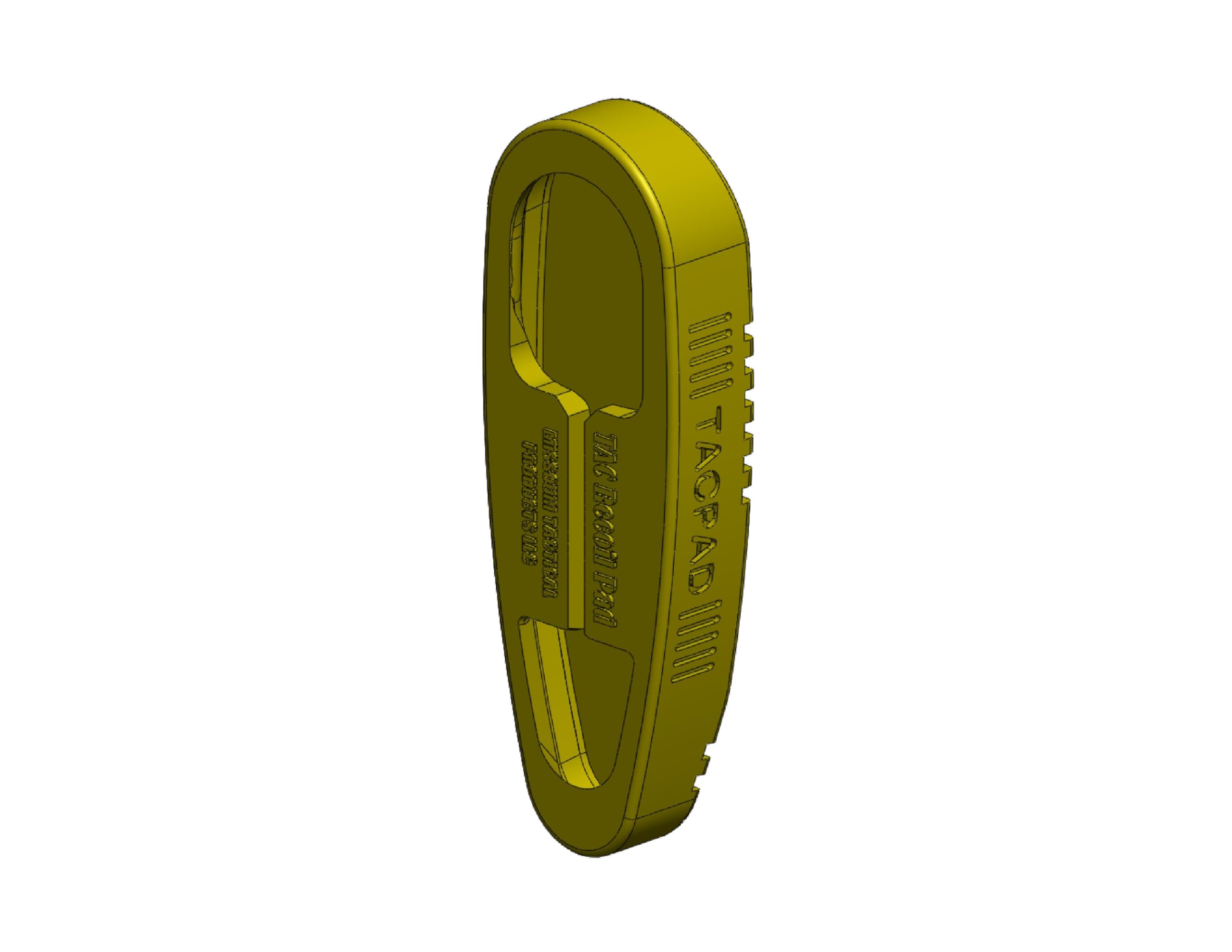 TACPAD Recoil Pad - Premium Shock Absorbing Rifle Butt Pad for Hunting & Shooting - Reduces Recoil & Improves Accuracy - Ideal for Shotguns, Rifles & Firearms